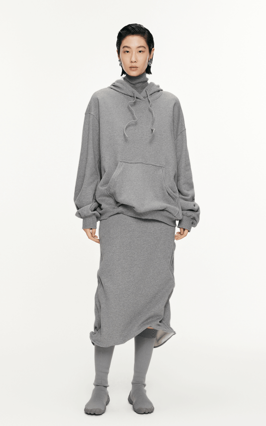 Sweatshirt / JNBY Drawstring Aluminum Wire Cotton Hooded Pullover