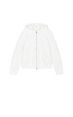 Sweatshirt / JNBY O-Shape Zip Cotton-Blend Hoodie