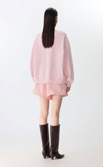 Sweatshirt / JNBY Playful Cat Oversized Cotton Sweatshirt