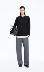 Sweatshirt / JNBY Relaxed skin-friendly Layered Pullover