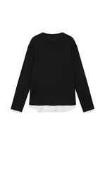 Sweatshirt / JNBY Relaxed skin-friendly Layered Pullover