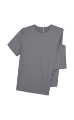 T-Shirt / JNBY Asymmetric Wool Blouse