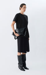 T-Shirt / JNBY Asymmetric Wool Blouse