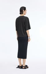 T-Shirt / JNBY Bonded Blend Short Sleeve T-Shirt