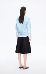 T-Shirt / JNBY Bonded Blend Short Sleeve T-Shirt
