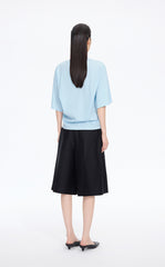 T-Shirt / JNBY Bonded Blend Short Sleeve T-Shirt