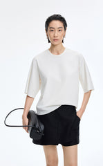 T-Shirt / JNBY Bonded Blend Short Sleeve T-Shirt