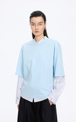 T-Shirt / JNBY Bonded Blend Short Sleeve T-Shirt