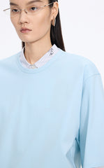 T-Shirt / JNBY Bonded Blend Short Sleeve T-Shirt