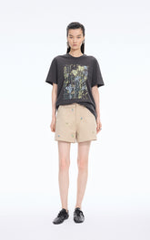 T-Shirt / JNBY Botanical Floral Graphic Cotton Tee