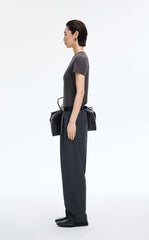 T-Shirt / JNBY Cotton Cashmere Cropped T-Shirt