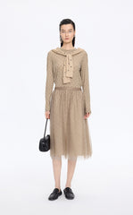 T-Shirt / JNBY Cotton Long Sleeve Relaxed T-Shirt