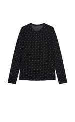 T-Shirt / JNBY Cotton Long Sleeve Relaxed T-Shirt