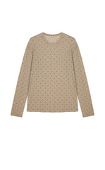 T-Shirt / JNBY Cotton Long Sleeve Relaxed T-Shirt