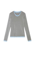 T-Shirt / JNBY Flocked Mesh Layered Tee