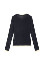 T-Shirt / JNBY Flocked Mesh Layered Tee