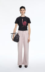 T-Shirt / JNBY Hand-Drawn Graphic Cotton T-Shirt