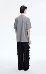 T-Shirt / JNBY Sculptural Fringe Floral Tee