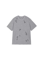 T-Shirt / JNBY Sculptural Fringe Floral Tee