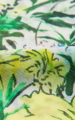 T-Shirt / JNBY Watercolor Floral Mesh T-Shirt