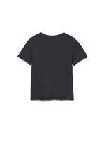 T-Shirt / JNBY Cashmere Blend Waffle Knit T-Shirt