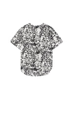 T-Shirt / JNBY Floral Cotton Relaxed T-Shirt