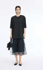 T-Shirt / JNBY Oversized Cotton Short Sleeve T-Shirt