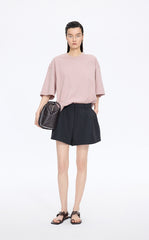 T-Shirt / JNBY Oversized Cotton Short Sleeve T-Shirt