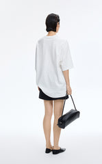 T-Shirt / JNBY Oversized Cotton Short Sleeve T-Shirt
