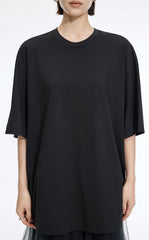 T-Shirt / JNBY Oversized Cotton Short Sleeve T-Shirt