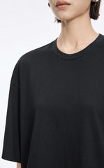 T-Shirt / JNBY Oversized Cotton Short Sleeve T-Shirt