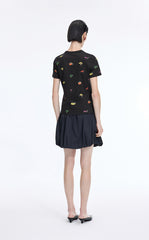 T-Shirt / JNBY Vegetable Graphic Cotton T-Shirt