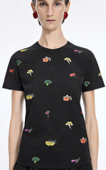 T-Shirt / JNBY Vegetable Graphic Cotton T-Shirt