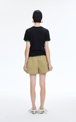 T-Shirt / JNBY Vegetable Print Cotton T-Shirt