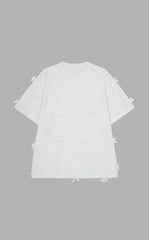 T-shirt / JNBY Floral Relaxed Cotton T-Shirt