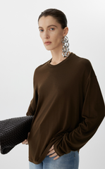 T-shirt / JNBY Relaxed Fit Silk T-shirt