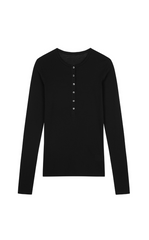 T-shirt / JNBY Slim Fit Cotton Long-Sleeve T-shirt