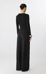 T-shirt / JNBY Slim Fit Cotton Long-Sleeve T-shirt