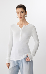 T-shirt / JNBY Slim Fit Cotton Long-Sleeve T-shirt