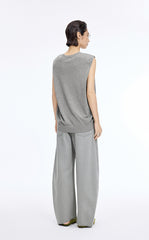 Tank Top / JNBY Silk-Touch Cotton Knit Tank