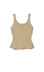 Tank Top / JNBY Sculpted Knit Cotton Tank