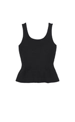 Tank Top / JNBY Sculpted Knit Cotton Tank