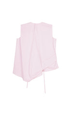 Top / JNBY Cotton Poplin Sleeveless Cinched Top