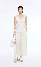 Top / JNBY Silk Knit V-Neck Camisole