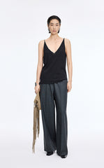 Top / JNBY Silk Knit V-Neck Camisole