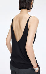 Top / JNBY Silk Knit V-Neck Camisole