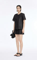 Top / JNBY Merino Silk Embroidered Knit Top