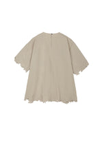 Top / JNBY Oversized Embroidered Cotton T-Shirt