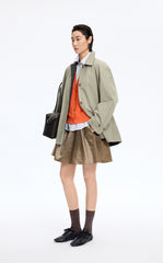 Trench Coat / JNBY A-Line Cotton Blend Trench Coat