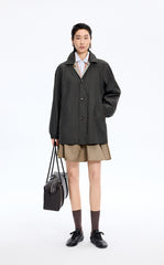 Trench Coat / JNBY A-Line Cotton Blend Trench Coat
